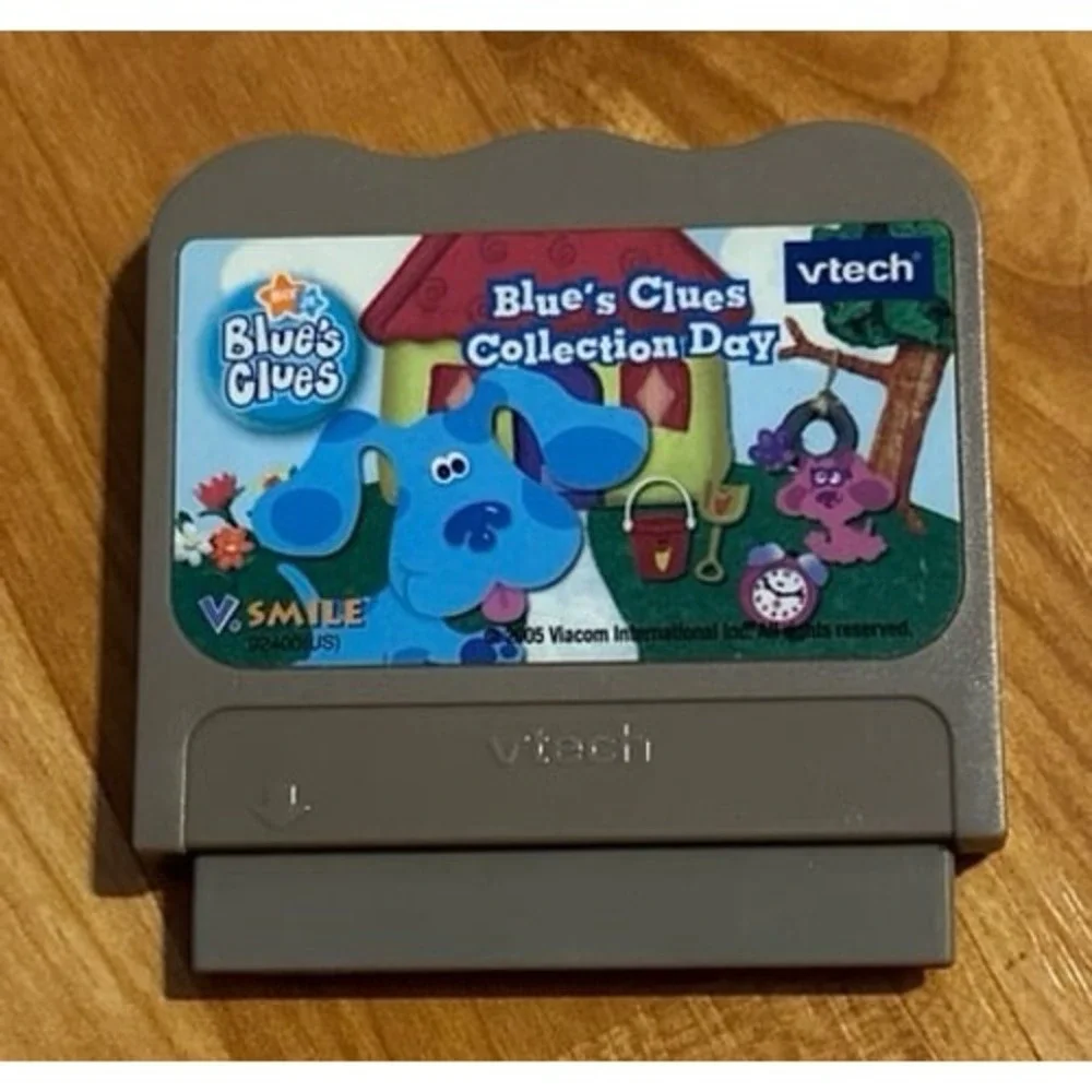 Vtech V.Smile Blues Clues Collection Day Educational Learning Game Cartridge
